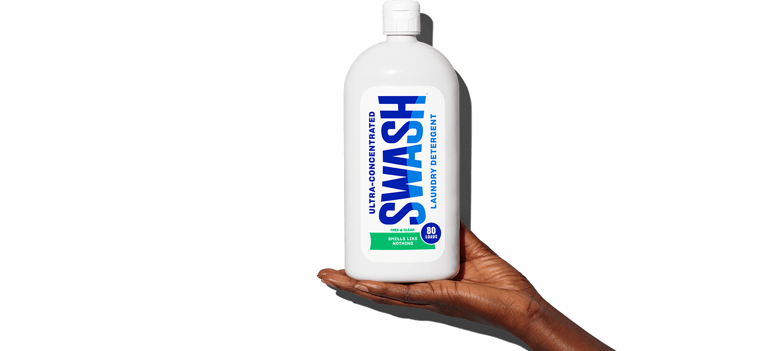 HE Laundry Detergent Smells Like Nothing Swash